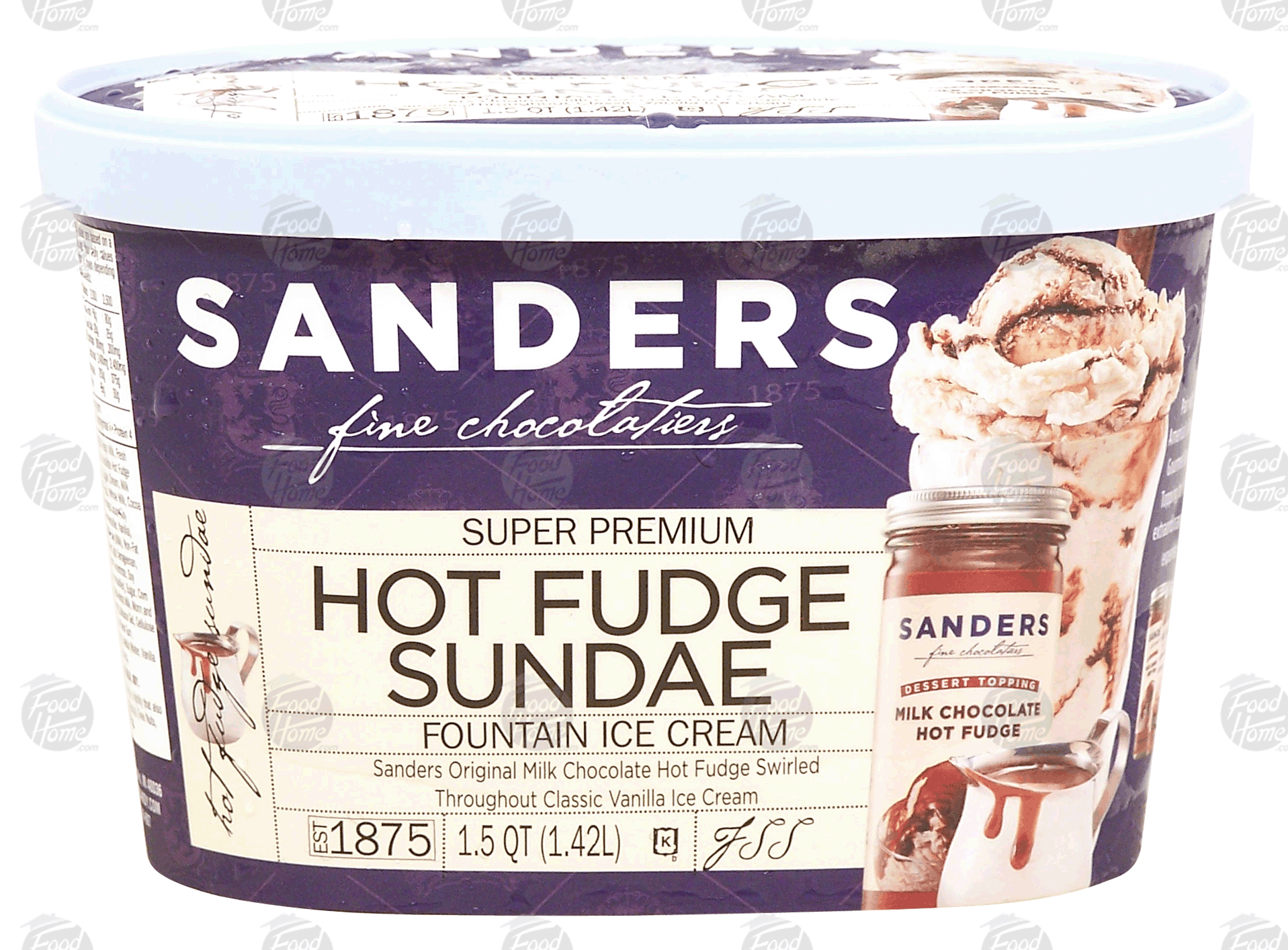 Sander's fine chocolatiers hot fudge sundae fountain ice cream Full-Size Picture